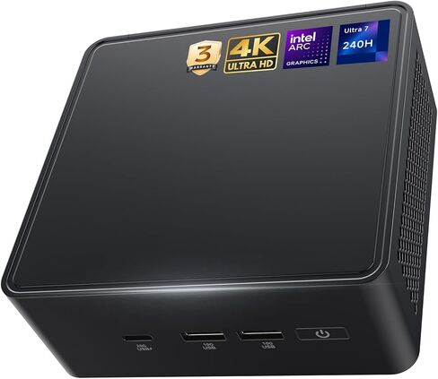 ASUS NUC 15 Pro AI Mini PC لـ Intel NUC، Ultra7 255H(16C/16T، حتى 5.1 جيجاهرتز) كمبيوتر صغير، 32 جيجابايت DDR5 Ram & 1 تيرابايت PCIe 4.0 SSD، Intel Arc Gpu/AI Ready/NPU مع AI Boost/Type C 3.2/BT5.4/WiFi7/8K/Win11 Pro in Kuwait