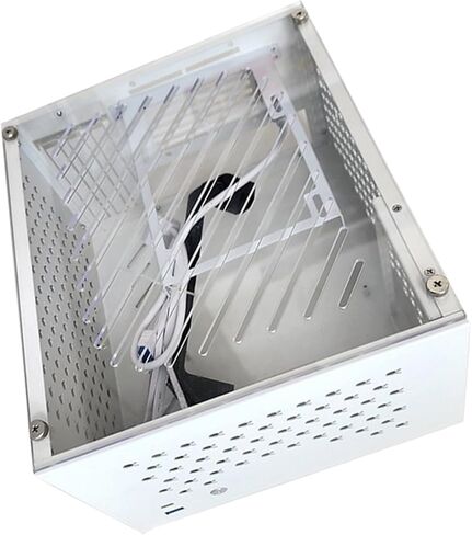 حافظة Fabater F2 Mini ITX، حافظة كمبيوتر مدمجة مع لوحة جانبية من الأكريليك، 294 × 250 × 160 مم، تناسب وحدة معالجة الرسومات 280 مم ومراوح 5 × 90 مم، مع دعم تبريد سائل 120 مم in Kuwait