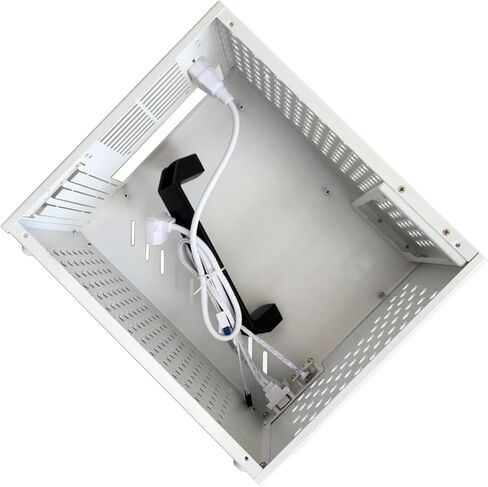 حافظة Fabater F2 Mini ITX، حافظة كمبيوتر مدمجة مع لوحة جانبية من الأكريليك، 294 × 250 × 160 مم، تناسب وحدة معالجة الرسومات 280 مم ومراوح 5 × 90 مم، مع دعم تبريد سائل 120 مم in Kuwait