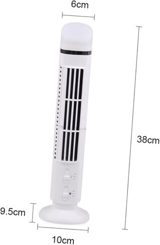 Mini USB Desk Cooling Fan with Night Light Quiet Multi-function Fan for Home Office without Battery Summer Accessory for Bedroom and Travel in Saudi Arabia