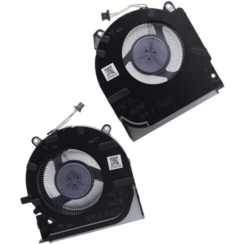 80 واط 5 فولت وحدة المعالجة المركزية GPU الرسومات مجموعة مروحة التبريد M54776-001 لاستبدال HP Victus 16-D 16-E 16-D1010NR 16-E0350AX in Kuwait