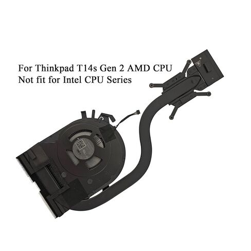 قطعة بديلة لمروحة تبريد وحدة المعالجة المركزية الجديدة من BestParts لجهاز Lenovo Thinkpad T14s Gen 2 AMD إصدار P/N:5H41B77185 5H41B77184 in Kuwait