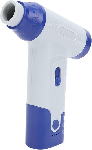 Compressed Air Duster Cleaner for PC USB Rechargeable Cordless Electric Air Duster with 130000 RPM Brushless Motor Portable Handheld Turbo Fan Blower for Keyboard Car Home Cleaning (-3111240201912) in Saudi Arabia