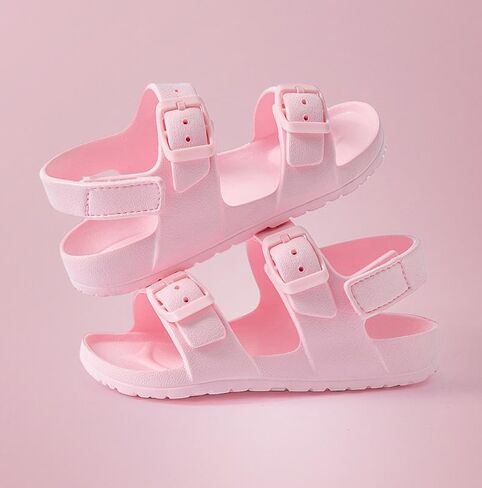Toddler Boys Girls Double Buckle Sandals Children's Adjustable Back Strap Water Sandal in Saudi Arabia