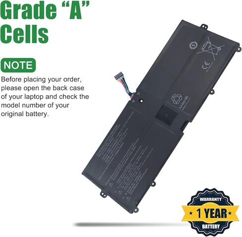 LBY122CM Laptop Battery Replacement for LG Gram 16Z90R Series Notebook EAC64798311 Black 7.76V 90Wh 11600mAh in Saudi Arabia