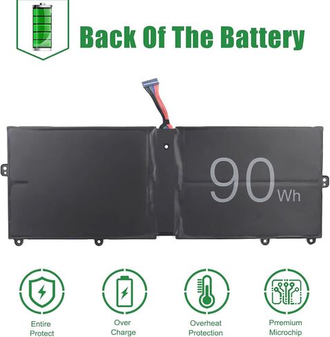 LBY122CM Laptop Battery Replacement for LG Gram 16Z90R Series Notebook EAC64798311 Black 7.76V 90Wh 11600mAh in Saudi Arabia