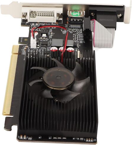 GT220 Gaming Graphics Card, 128bit 1GB DDR3 Graphics Card Upgrade Computer Accessories, VGA DVI HDML, Video Card for Gaming PC in Saudi Arabia