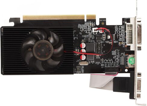 GT220 Gaming Graphics Card, 128bit 1GB DDR3 Graphics Card Upgrade Computer Accessories, VGA DVI HDML, Video Card for Gaming PC in Saudi Arabia