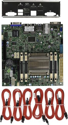 مجموعة اللوحة الأم Supermicro Mini ITX A1SAI-2550F-O رباعية النواة DDR3 بسرعة 1333 ميجاهرتز ووحدة المعالجة المركزية in Saudi Arabia