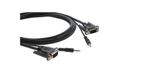 لايف واير 15-Pin M إلى 15-Pin M Plus 3.5 ملم Micro VGA Cable - 25 قدم. in Kuwait