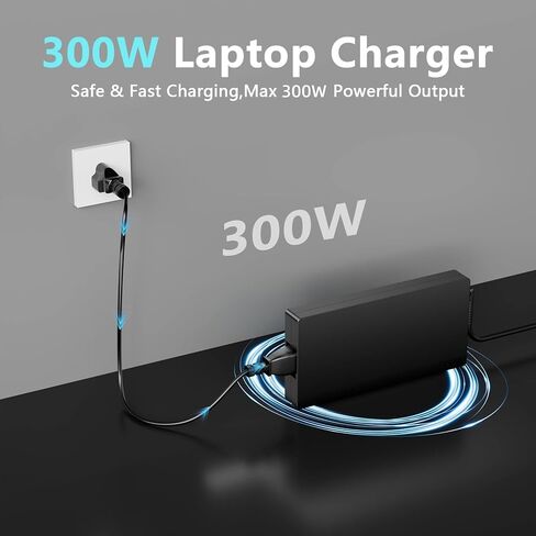 2025 Slim 300W 245W AC Adapter Compatible with Lenovo Legion 5 7 7i Pro 5 5i Gen 10 Gen 9 15AHP10 15IRX10 16IAX10 16IAX10H LOQ 15 17 15IRX10 17IRX10 Yoga Pro 9 16IAH10 Yoga AIO 7 Laptop in Saudi Arabia