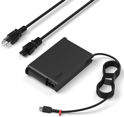 135W USB C Charger AC Adapter Compatible with Lenovo Thinkpad P16s Gen 3 2 1 21BU ThinkPad Z16 L16 L15 E16 E15 T16 T15 ThinkBook 14P 14+ 13X G3 G4, 4X21H27800,ADL135YSDC3A, SA10R16963, 5A10W86296 in Saudi Arabia