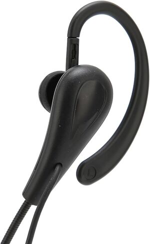 Keenso Ear Hook Call Center Headset Lightweight Single Sided 3.5mm Headphone with Microphone for Laptop Mobile Phones, Noise Reduction, for All Devices in Saudi Arabia