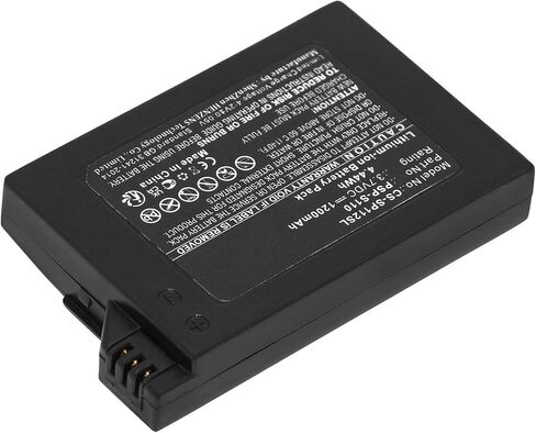 1200mAh Li-ion Replacement Rechargeable for PSP Battery, Compatible with PSP 2000 3000 Series Slim Lite 2th PSP-S110 in Saudi Arabia