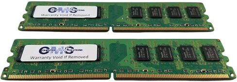 ترقية ذاكرة الوصول العشوائي CMS 4GB (2X2GB) DDR2 4200 533MHZ غير ECC DIMM متوافقة مع Apple® Power Mac G5 رباعي النواة 2.5 جيجا هرتز M9592Ll/A - A86 in Kuwait