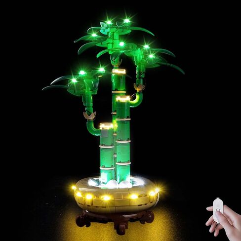 Kyglaring LED Light Kit Compatible with Lego Lucky Bamboo Plant 10344 Building Blocks, Upgrade Touch Control & Dimming, Lighting Accessories for 10344 Model Set, Lights Only, Touch Version in Saudi Arabia