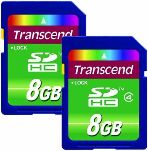Sakar Hello Kitty Camcorder Memory Card 2 x 8GB (SDHC) Secure Digital High Capacity Class 4 Flash Cards - Pack of 2 in Saudi Arabia