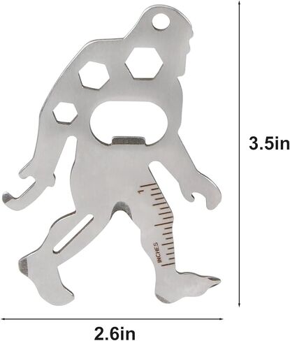 Tool-a-Long Multi-Tool Carabiners for Hiking, Kayaking, Camping, Travel and Outdoor Survival (Beer Bottle Opener Keychain Camping Accessories Gift Ideas Survival Tools Stocking Stuffers for Adults) in Saudi Arabia