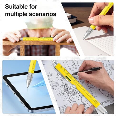 9 in 1 Multitool Pen-Stocking Stuffers for Men,Dad,Husband-Cool Gadgets Gift for Teens & Adults in Saudi Arabia