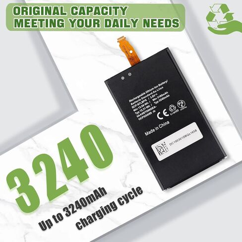 3240mAh New SCP-67LBPS Replacement Battery Compatible with Kyocera Duraforce PRO E6820 E6810 with Upgrade Tools in Saudi Arabia