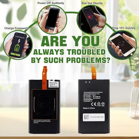 3240mAh New SCP-67LBPS Replacement Battery Compatible with Kyocera Duraforce PRO E6820 E6810 with Upgrade Tools in Saudi Arabia