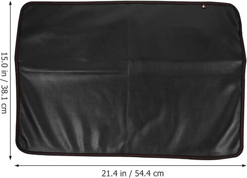 Uonlytech Desktop Computer Monitor Dust Cover 21-inch with Oxford Cloth, Protective Screen Display Cover with Pocket, Office Computer Accessory for Dust Prevention in Saudi Arabia