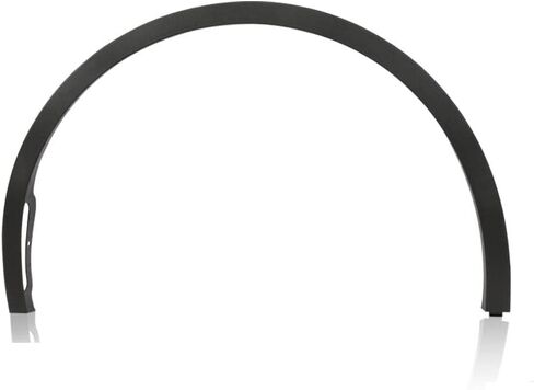 G-PLUS Front Right Fender Flares Compatible with Tesla Model X 2017 2018 2019 2020 2021 Wheel Fender Arch Molding Trim Passenger Side Black in Saudi Arabia