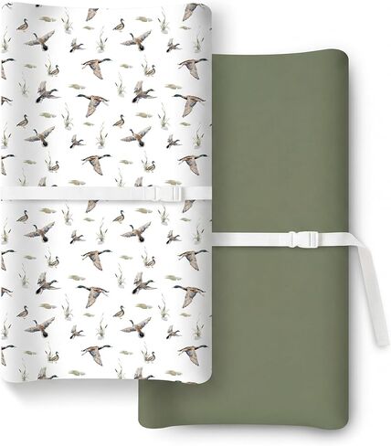 Cotton Changing Pad Covers for Boy Girl Soft Baby Nursery Diaper Changing Pad Sheets Change Cover in Saudi Arabia