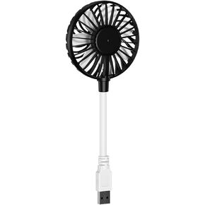 Portable USB Fan with Customizable for Home and Office Use, White 35x8x2.8cm, Other in Saudi Arabia