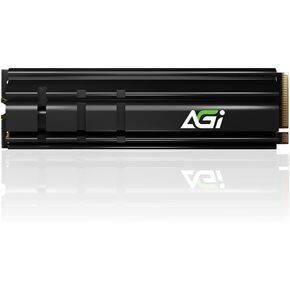 AGI AI858 PCIe Gen5 x4 NVMe 1TB SSD، سرعة قراءة تصل إلى 14,000 ميجابايت/ثانية متوافقة مع الكمبيوتر المحمول وسطح المكتب (PC)، لأحمال عمل الذكاء الاصطناعي، وتوسيع PS5، وأحدث منصات Intel وAMD. in Kuwait
