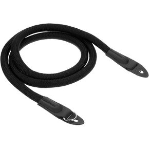 حزام كاميرا باتيكل، حبل تسلق من النايلون، حزام رقبة للكاميرا الرقمية، حزام كتف للكاميرات الفيديو نيكون، المصورين الأحاديين، أسود in Kuwait