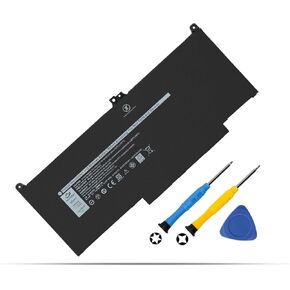بطارية كمبيوتر محمول MXV9V 60Wh لجهاز Dell Latitude 5300 5310 7300 7400 E5300 E5310 E7300 E7400 Latitude 5300 5310 2 في 1، انسبايرون 7300 7306 2 في 1 أسود، P96G P96G001 P97G P99G سلسلة P100G 5VC2M 0829MX in Kuwait