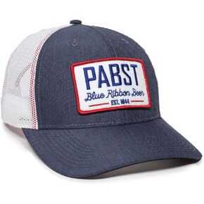 Outdoor Cap BEER-026 Pabst Blue Ribbon Navy/White, One Size Fits All in Kuwait