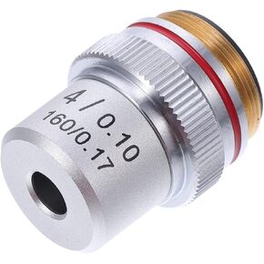 Veemoon High Accuracy Microscope Objective Lens Increase Contrast Lens for Enhanced Imaging and Easy to Install for Educational and in Saudi Arabia