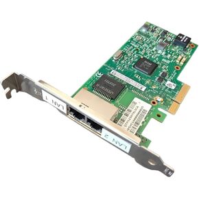 بطاقة شبكة I350-T2 سعة 1 جيجا بايت I350T2G2P20 منافذ RJ45 مزدوجة PCI Express 2.1 x4 NIC in Kuwait