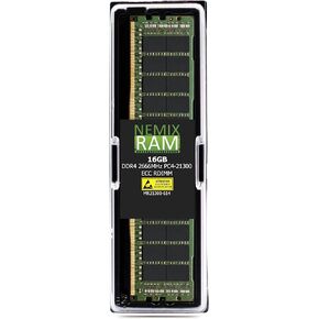 NEMIX RAM 16GB (1X16GB) DDR4 2666MHZ PC4-21300 1Rx4 1.2V CL19 288-PIN ECC RDIMM Registered Server Memory Compatible with Supermicro MEM-DR416L-CL02-ER26 in Saudi Arabia