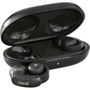 سماعات أذن HHOGene TALIX Halo G1 بمشبك، 5.3 سماعات أذن لاسلكية بلوتوث مفتوحة الأذن بخاصية إلغاء الضوضاء، خفيفة للغاية، 4 ميكروفونات صوت غامر، تصميم مريح للتمرينات والاستخدام اليومي، أسود منتصف الليل in Kuwait