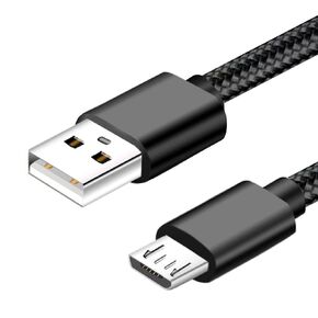 Micro USB Charging Cable for Phonak Charger Case Combi BTE/RIC ,Mini Charger BTE/RIC | 3.3 FT Nylon Braided | Fast-Charging Cord for Hearing Aid Supplies | Not for Phonak Life/Lumity Charger Case in Saudi Arabia