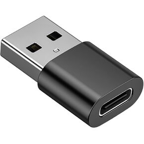 USB C Female to USB a Male Adapter 480Mbps Transmission Speed Metal Housing for Laptops Tablets Charging Type C Female to USB Male in Kuwait