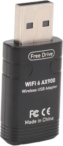 Dpofirs AX900Mbps Fast Wireless Adapter for 11 10, Dual Band USB Wireless Adapter with OFDMA MU MIMO Technology, for High Speed Internet Connection in Saudi Arabia