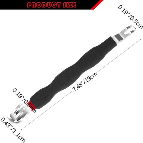 Electrical Disconnect Pliers, 37980 60 Degree Connector Pliers for Car,Automotive Electrical Plug Connector Disconnect Tool for Push Tab Style Plugs Suitable for Fuel Line Petrol Clip in Kuwait