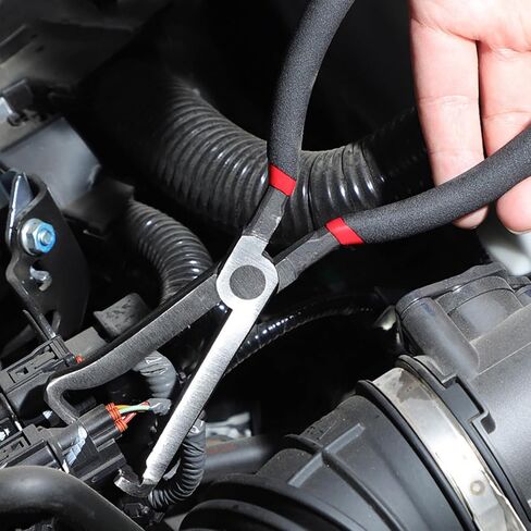 Electrical Disconnect Pliers, 37980 60 Degree Connector Pliers for Car,Automotive Electrical Plug Connector Disconnect Tool for Push Tab Style Plugs Suitable for Fuel Line Petrol Clip in Kuwait