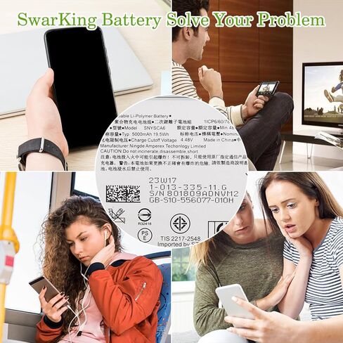 Replacement Battery SNYSCA6 Battery Compatible with Sony Xperia 1 IV/Sony Xperia 5 IV with Free Tools in Saudi Arabia