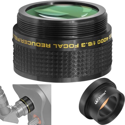 مصحح مخفض Alstar f/6.3 - حزمة مع محول عدسة تلسكوب 2 بوصة إلى 1.25 بوصة in Kuwait