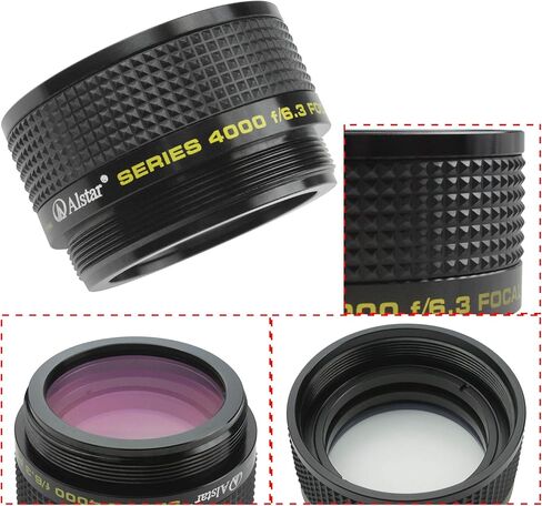 مصحح مخفض Alstar f/6.3 - حزمة مع محول عدسة تلسكوب 2 بوصة إلى 1.25 بوصة in Kuwait