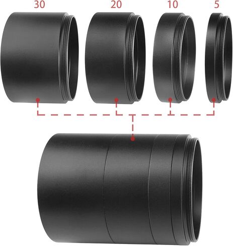 مجموعة أنابيب تمديد Alstar Astronomical 2 بوصة/M48 - حزمة مع - محول تلسكوب M48/T2 in Kuwait