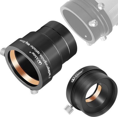 Alstar 2 inch to 1.25 inch Telescope Eyepiece Adapter - Bundle with - 2-Inch Telescope Eyepiece Extension Tube in Saudi Arabia