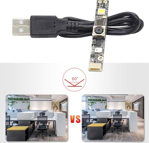 وحدة كاميرا USB 5MP OV5640 التركيز التلقائي 2592x1944 الاستشعار حجم صغير لا يحتاج إلى سائق in Kuwait