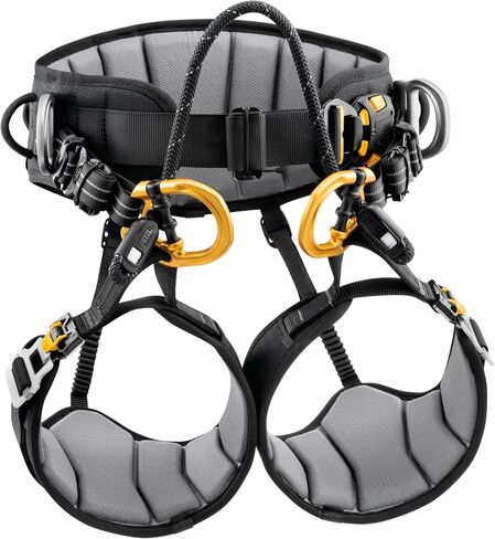 Petzl - Sequoia Tree Care Seat تسخير ، أسود/أصفر ، 2 in Saudi Arabia