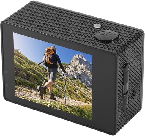 ciciglow 4K Cycling Video Recorder, 170° Wide Angle Lens Cycling Camera 2.0 Inch IPS Screen, Mounting Accessories for Filming, 1050mAh Battery, Anti Shake in Saudi Arabia